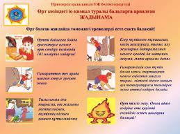 «Абайла, өрт тұрғындары» жаднама, үн тарату