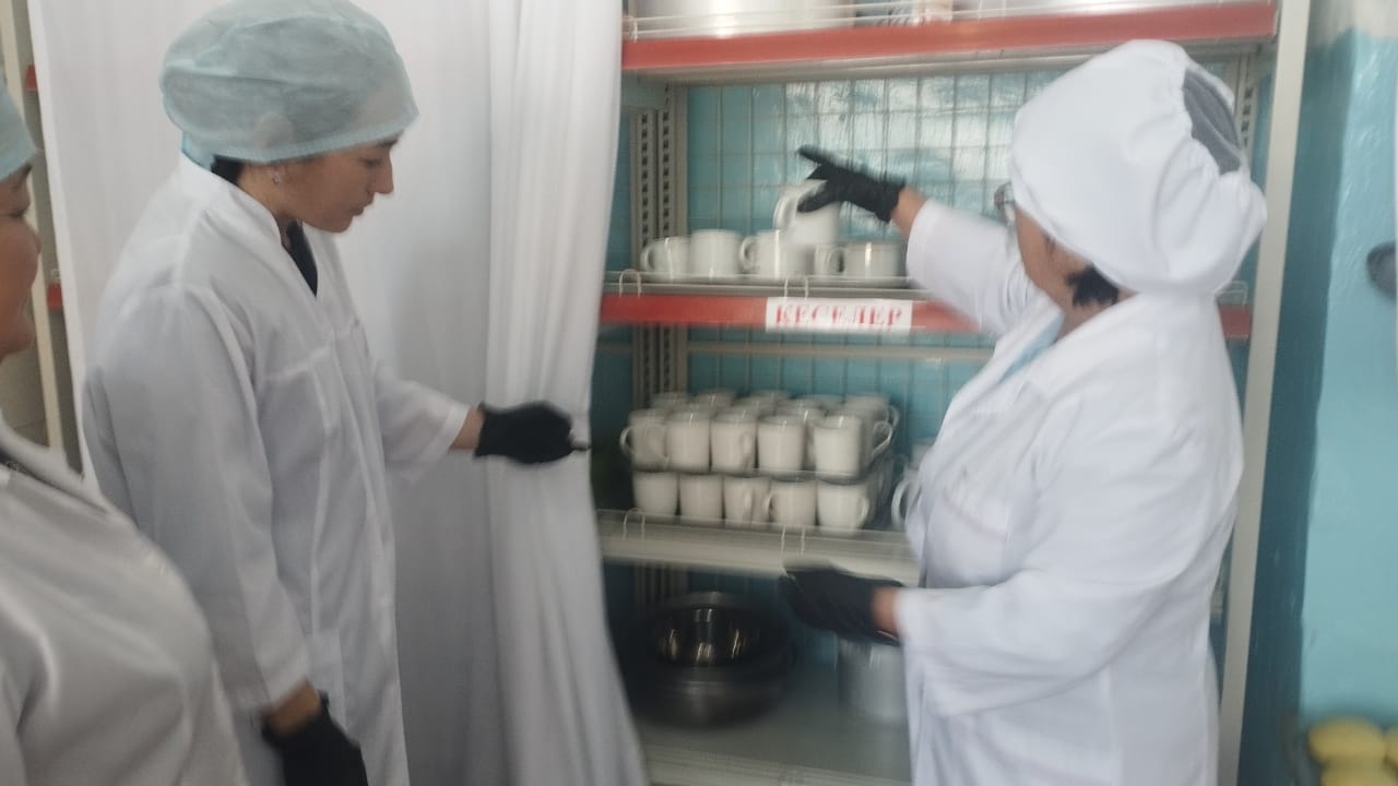 Тамақтану сапасына мониторинг жүргізу қорытындысы туралы Ақпарат